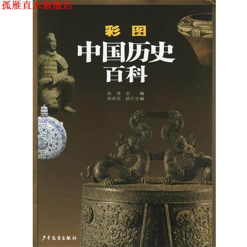 【正版书】 彩图中国历史百科 吴泽 主编,陈勇 等编著 少年儿童出版社