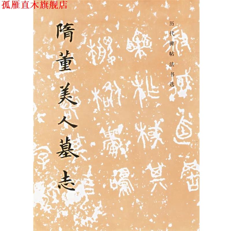 【正版书】 隋董美人墓志 《历代碑贴法书选》编辑组 编 文物出版社