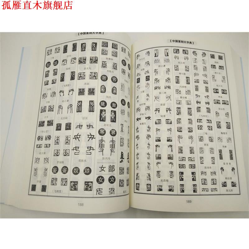 【正版书】 中国篆刻大字典 韩会凡 中国言实出版社