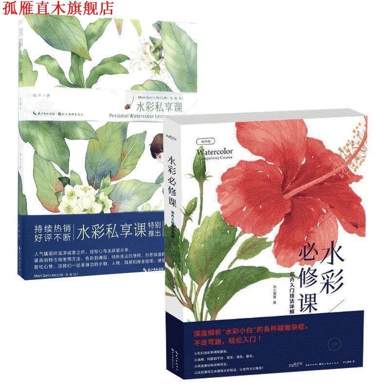 【正版书】 水彩私享课 绘森活 温泽 著 湖北美术出版社