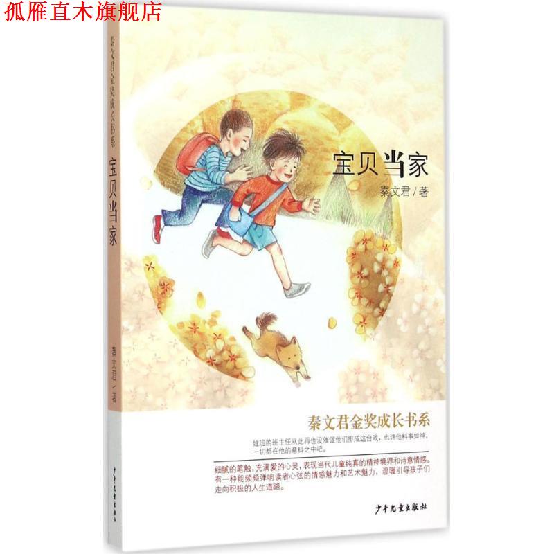 【正版书】 秦文君金奖成长书系:宝贝当家 秦文君 著 少年儿童出版社