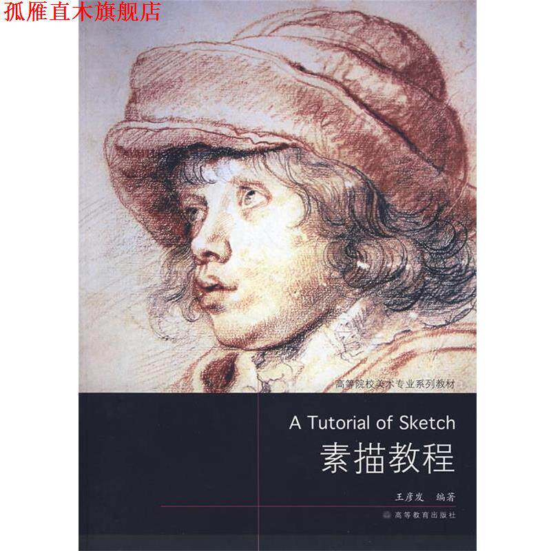 【正版书】 素描教程 王彦发　编著 高等教育出版社