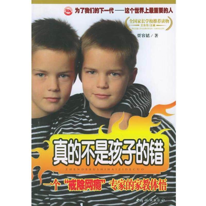 【正版书】 真的不是孩子的错:一个“戒除网瘾”专家的家教体悟 贾容韬 著 中国妇女出版社