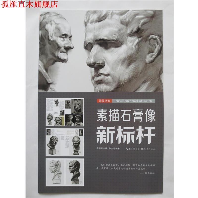 【正版书】 国美格调-素描石膏像新标杆 应伟明等 湖北美术出版社