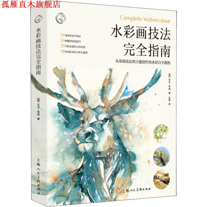 【正版书】 水彩画技法指南 (英)大卫·韦伯(David Webb) 上海人民美术出版社