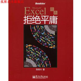 【正版书】 Excel图表拒绝平庸 陈荣兴 著 电子工业出版社