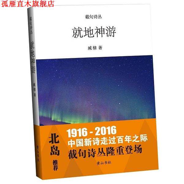 【正版书】 截句诗丛 就地神游 臧棣 著 黄山书社