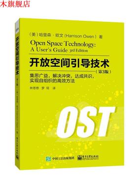 【正版书】 开放空间引导技术 哈里森.欧文 (Harrison Owen),林恩慈 罗筱 电子工业出版社