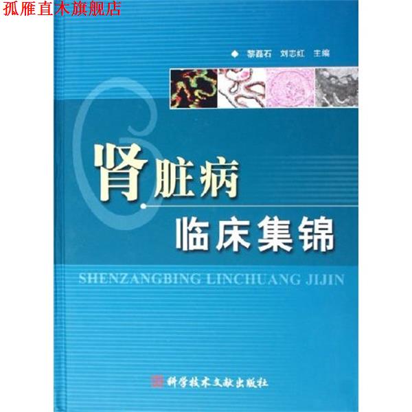 【正版书】 肾脏病临床集锦 黎磊石,刘志红 著 科学技术文献出版社