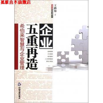 【正版书】 企业五重再造-希伯来智慧与企业管理 王路加 著 中国书籍出版社