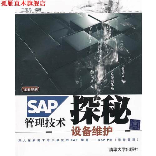 【正版书】 SAP管理技术探秘—设备维护 王玉龙　编著 清华大学出版社