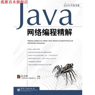 【正版书】 Java网络编程精解 孙卫琴 编著 电子工业出版社