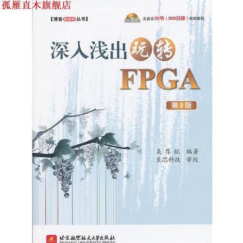 【正版书】 深入浅出玩转FPGA 第2版 吴厚航 北京航空航天大学出版社