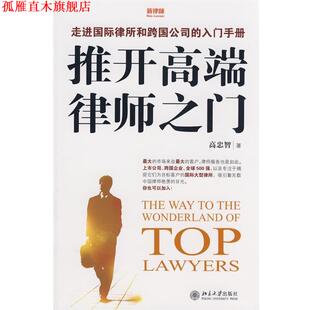 推开高端律师之门 书 高忠智 著 社 北京大学出版 正版