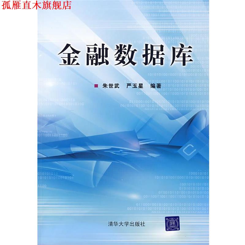 【正版书】 金融数据库 朱世武,严玉星 编著 清华大学出版社
