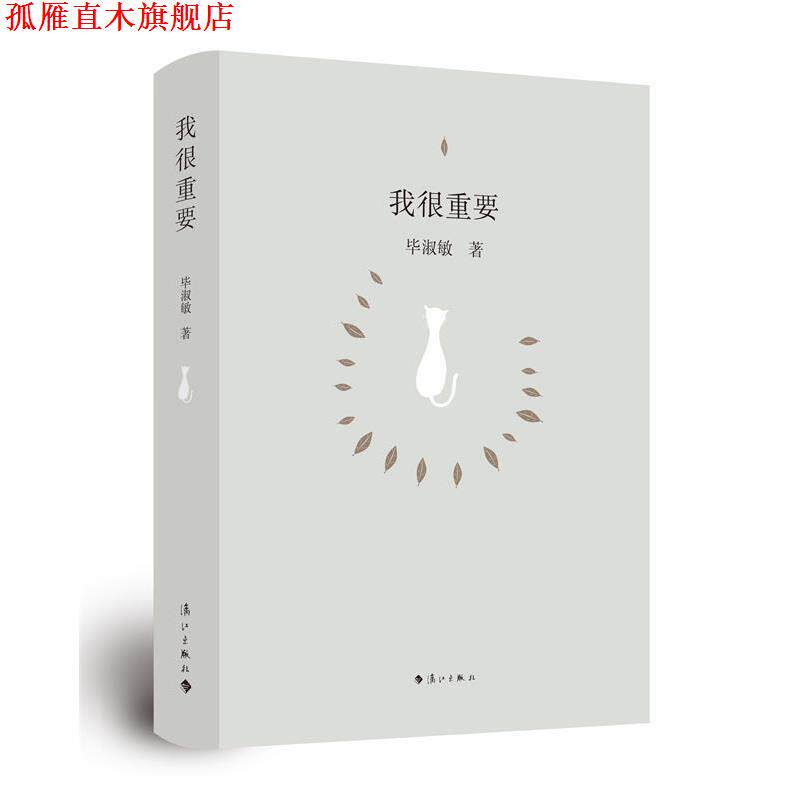 【正版书】 我很重要 毕淑敏 著 漓江出版社
