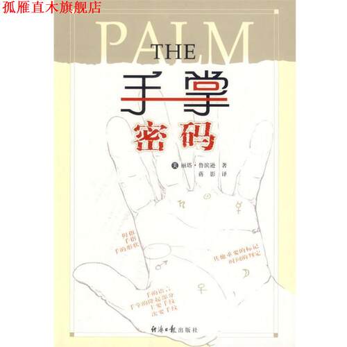 【正版书】 手掌密码 （美）丽塔·鲁宾逊 著,蒋影 译 经济日报出版社
