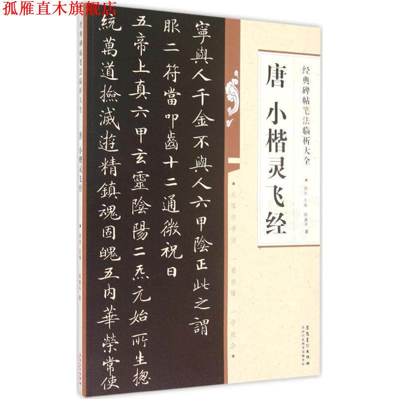 【正版书】 经典碑帖笔法临析大全?唐 小楷 灵飞经 陈惠平 安徽美术出版社