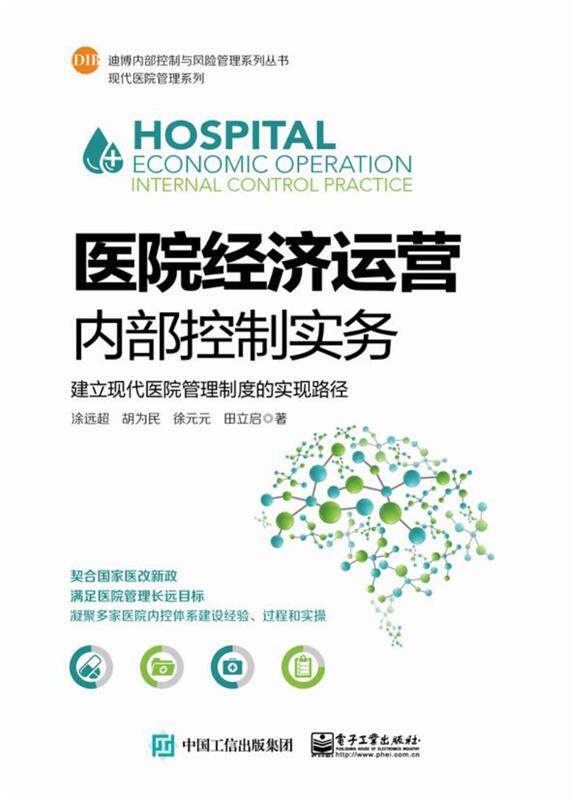 【正版书】 医院经济运营内部控制实务:建立现代医院管理制度的实现路径 涂远超等 电子工业出版社
