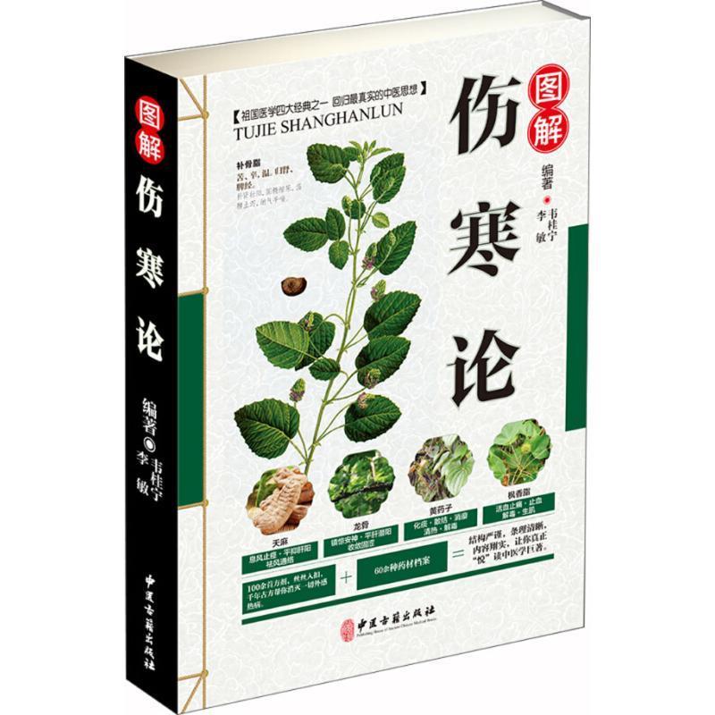 【正版书】图解伤寒论韦桂宁、李敏 9787515216362