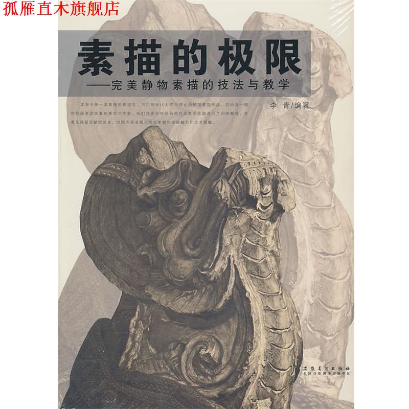【正版书】 素描的极限 静物素描的技法与教学 李青 编著 安徽美术出版社