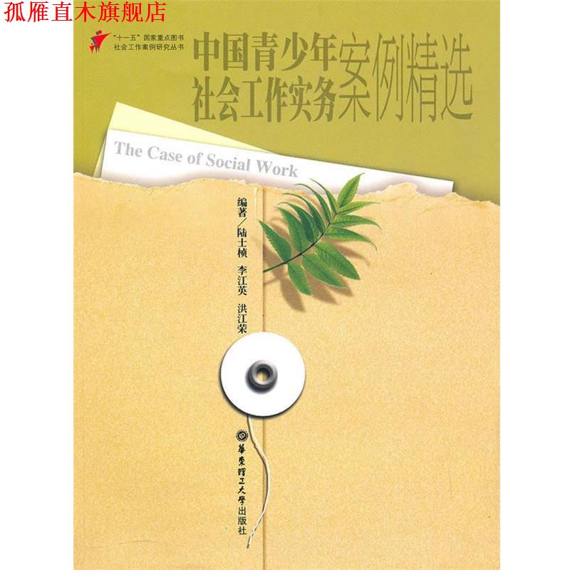 【正版书】 中国青少年社会工作实务案例精选 陆士桢,李江英,洪江荣 编著 华东理工大学出版社