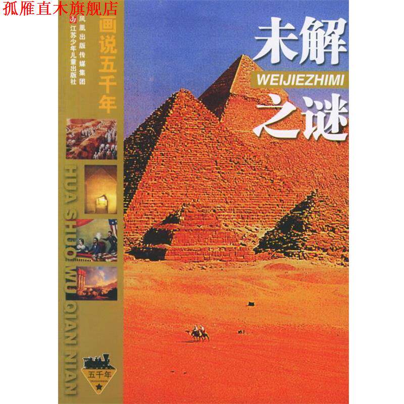 【正版书】 未解之谜 画说五千年 陈仲丹,闵凡祥 主编 江苏少年儿童出版社