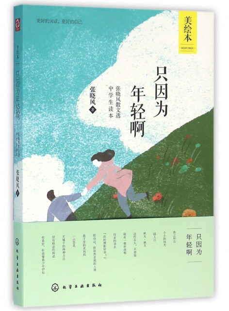 【正版】只因为年轻啊(张晓风散文选中学生读本美绘本)