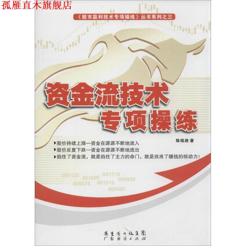 【正版书】 资金流技术专项操练 陈铭逊 著 广东经济出版社有限公司