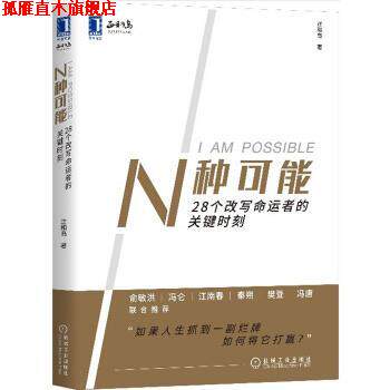 【正版书】 N种可能:28个改写命运者的关键时刻 正和岛 机械工业出版社