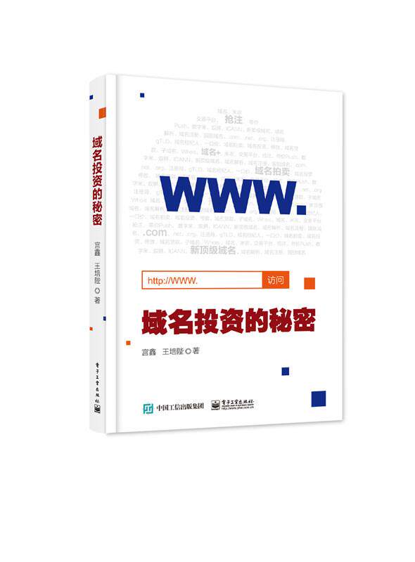 【正版书】 域名投资的秘密 宫鑫 著 电子工业出版社