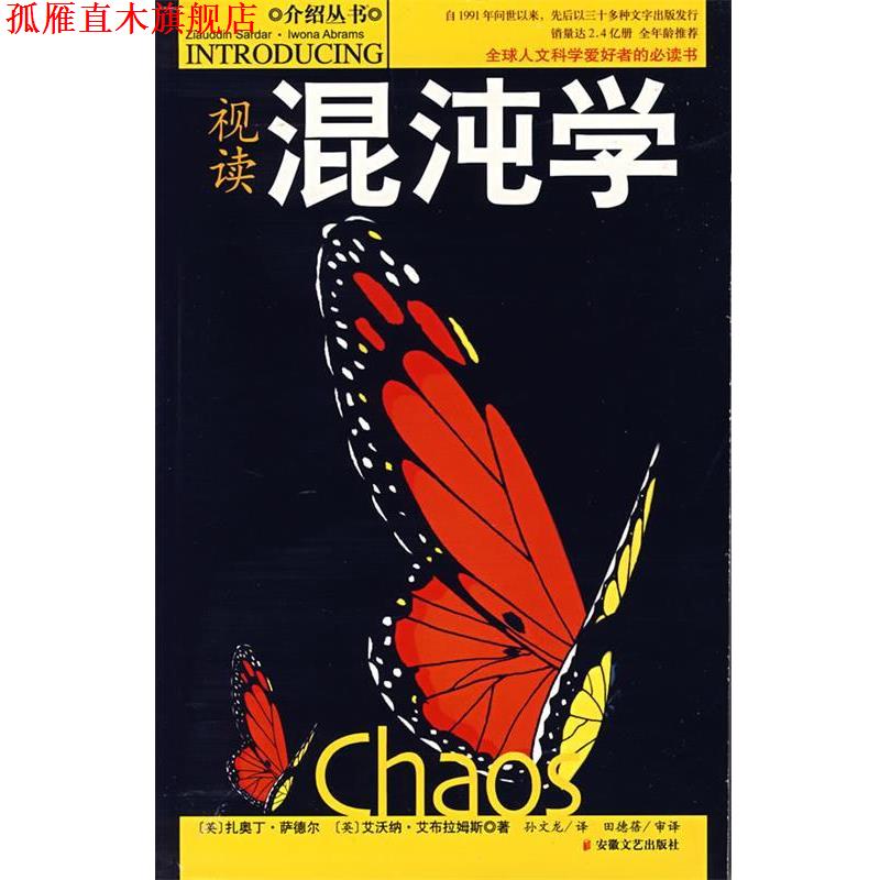 【正版书】 视读混沌学 (英)扎奥丁·萨德尔,(英)艾沃纳·艾布拉姆斯 著,孙文龙 译,田德蓓 审译 安徽文艺出版社