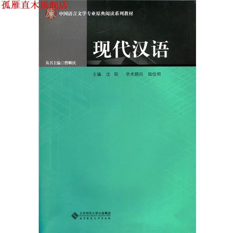 【正版书】 现代汉语 沈阳 北京师范大学出版社