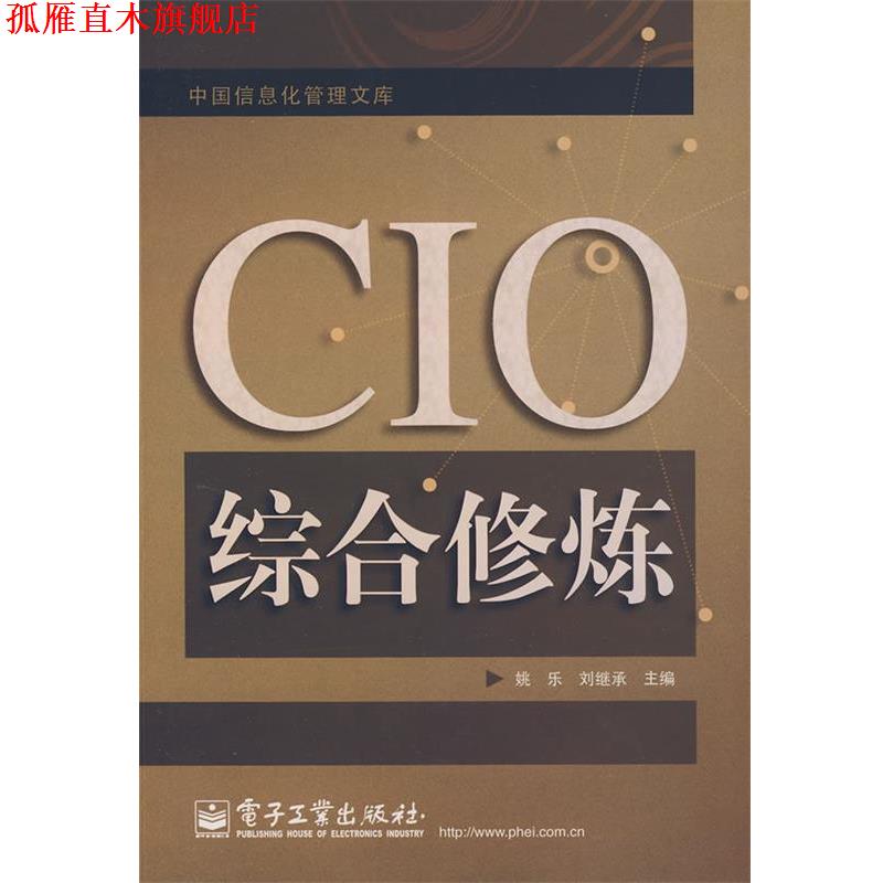 【正版书】 CIO综合修炼 姚乐,刘继承 主编 电子工业出版社