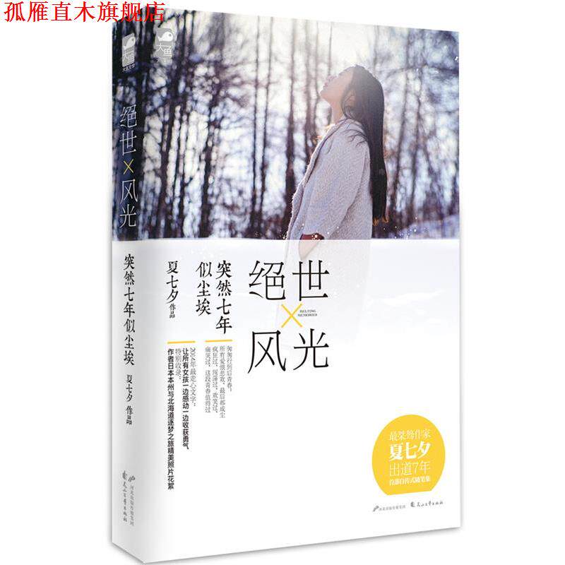 【正版书】 绝世风光:突然七年似尘埃 夏七夕 花山文艺出版社
