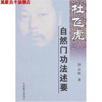 【正版书】 杜飞虎自然门功法述要 钟志辉 著 人民体育出版社
