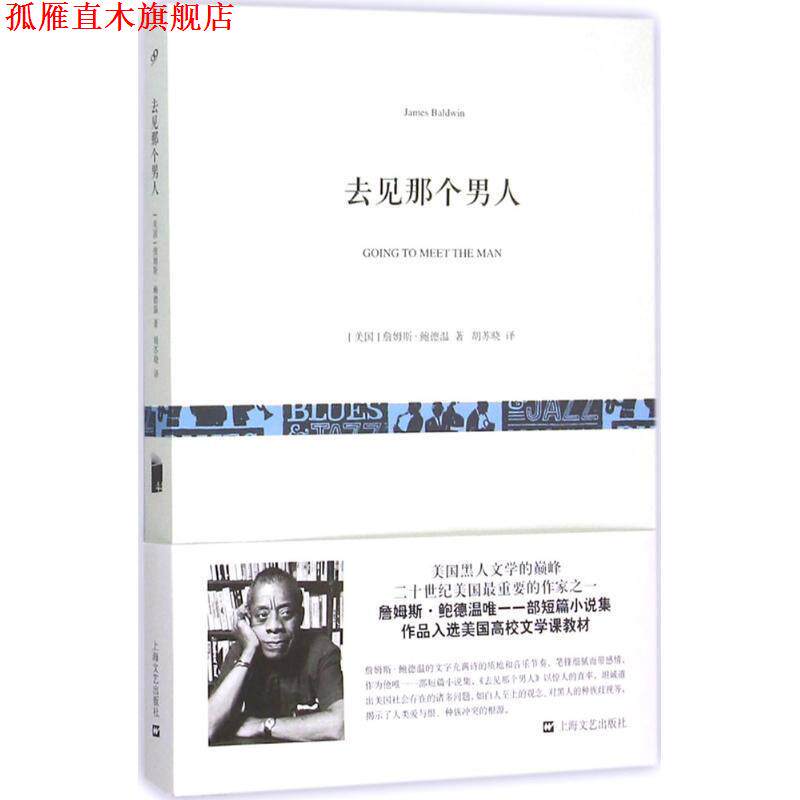 【正版书】 去见那个男人 [美国]詹姆斯·鲍德温, 胡苏晓 上海文艺出版社