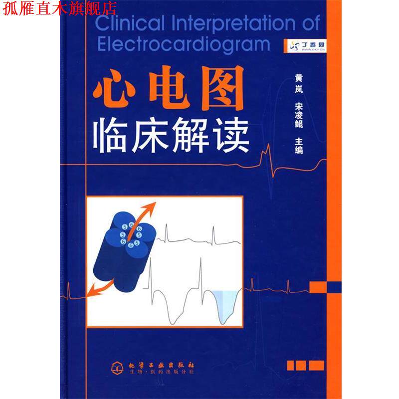 【正版书】 心电图临床解读 黄岚,宋凌鲲　主编 化学工业出版社