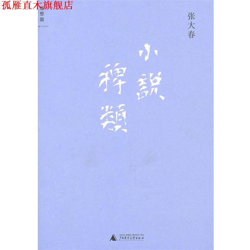 【正版书】 小说稗类 张大春 著 广西师范大学出版社