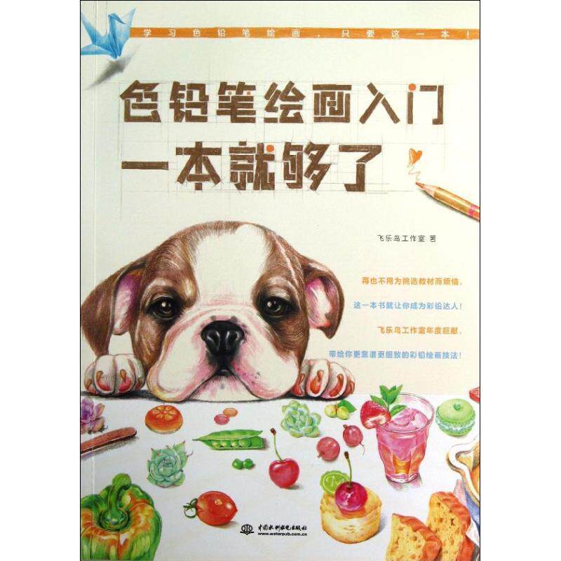 【正版书】 色铅笔绘画入门,一本就够了 飞乐鸟工作室 中国水利水电出版社