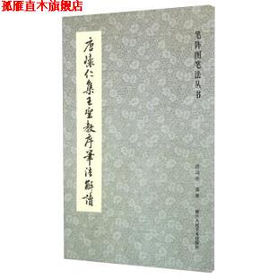 【正版书】 唐怀仁集王圣教序笔法解读 周鸿图 浙江人民美术出版社