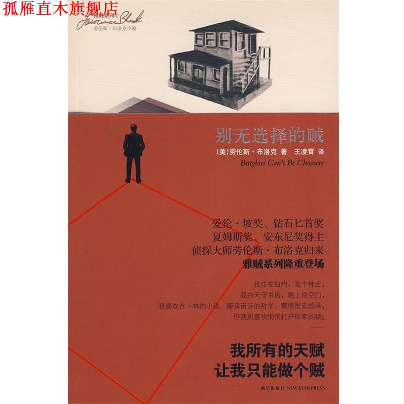 【正版书】 别无选择的贼 (美)布洛克 著,王凌霄 译 新星出版社