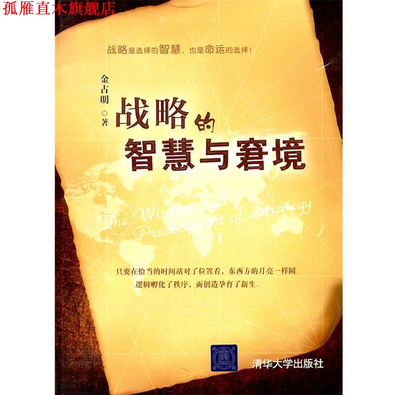 【正版书】 战略的智慧与窘境 金占明 著 清华大学出版社