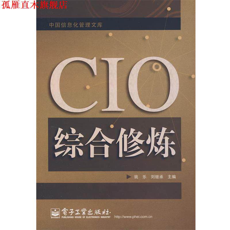 【正版书】 CIO综合修炼 姚乐,刘继承 主编 电子工业出版社