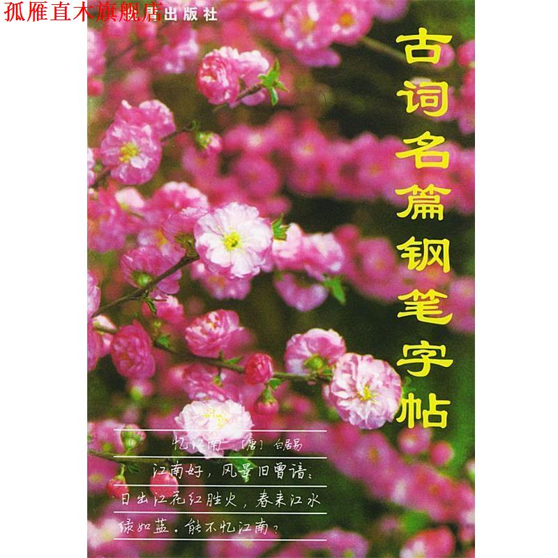 【正版书】 古词名篇钢笔字帖 司马彦书 书写,余友信 选编 总后金盾出版社