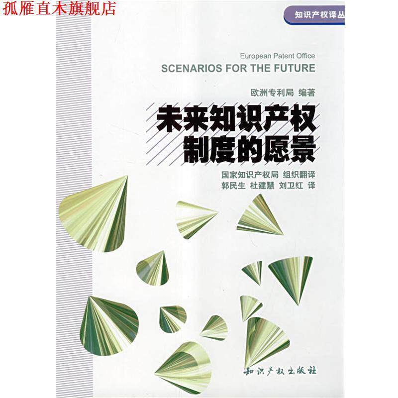 【正版书】 未来知识产权制度的愿景 欧洲专利局,郭民生 知识产权出版社