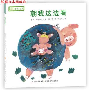 铃木绘本蒲公英系列·朝我这边看 社 河北少年儿童出版 等著 正版 书 彭懿 宫西达也 日 译 宫本忠夫 周龙梅 秋山匡