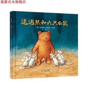 【正版书】 邋遢熊和六只白鼠 耕林 [英]克里斯沃梅尔文图王芳 译 海豚出版社