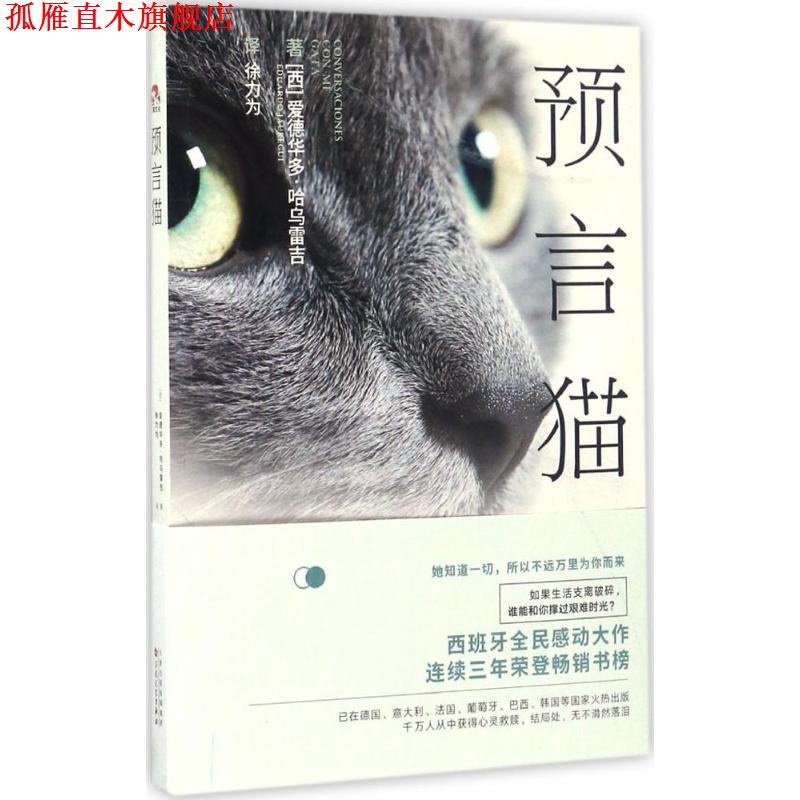 【正版书】 预言猫 [西]爱德华多哈乌雷吉 译者：徐力为 百花文艺出版社