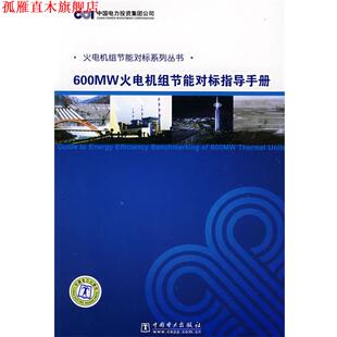 火电机组节能对标系列丛书 书 600MW火电机组节能对标指导手册 中国电力投资集团公司 社 中国电力出版 正版